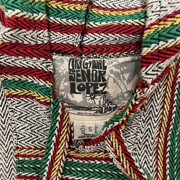 The Original Senior Lopez Woven Hoodie NWOT - Picture 3 of 3